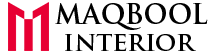 Maqbool interior black logo