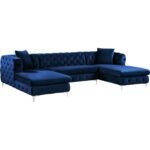 L-Shaped Sofa Tufted Design #LSS2
