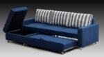 L Shape Foldable Sofa Cum Bed SCB02 - Image 2