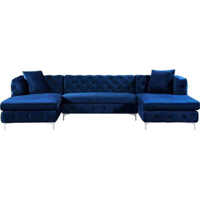 L-Shaped Sofa Tufted Design #LSS2 - Image 3