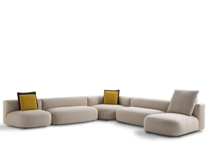 7 Seater L-Shape Sofa Premium Set #LSS26 - Image 2