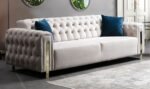 Luxury Three Seater Sofa TSS37 - Image 2