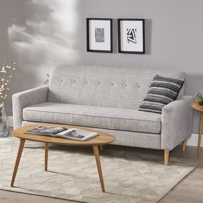 Plan Arm Three Seater Sofa TSS73 - Image 2