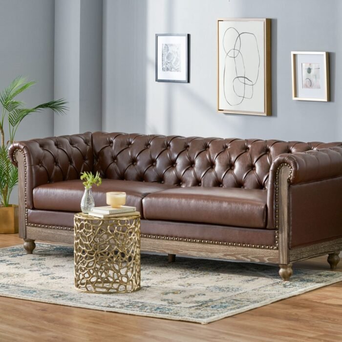 Chesterfield Three Seater Sofa Design TSS68 - Image 2