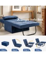 OTTOMAN Sofa Cum Bed 5 in 1 Multi Function Sofa Bed - Image 3