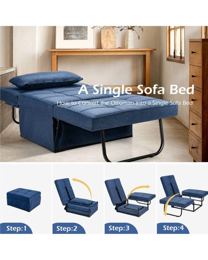 OTTOMAN Sofa Cum Bed 5 in 1 Multi Function Sofa Bed - Image 3