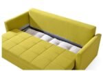 Hidden storage Box Sofa cum bed Back Folding design - Image 2