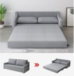 Modern 3 Step Folding Sofa Cum Bed For 2 person sleep - Image 4