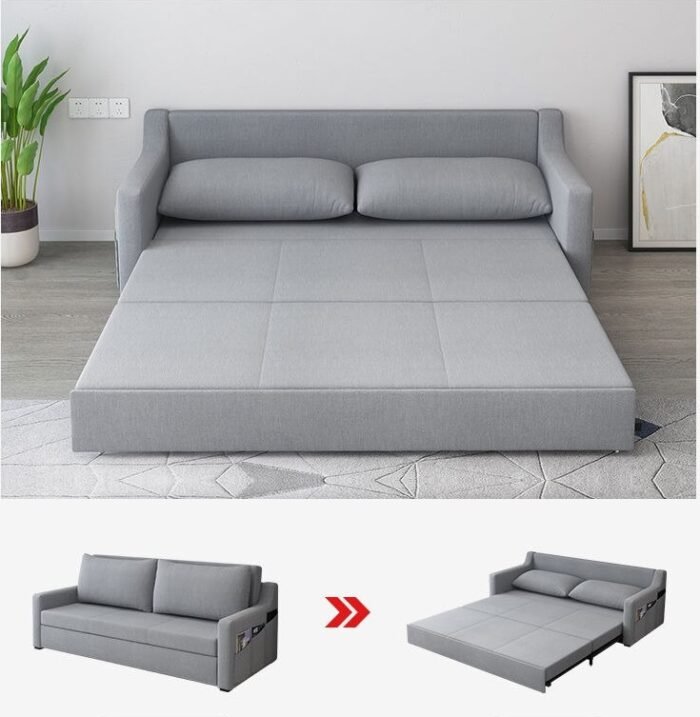 Modern 3 Step Folding Sofa Cum Bed For 2 person sleep - Image 4