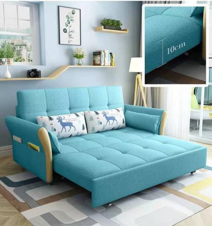 Sofa Cum Bed Multifunctional Foldable Bed 3 step sofa - Image 4