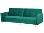 Sofa Cum Bed with Gold Metallic Legs - Image 3