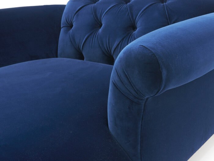 Tufted love Seat Sofa Bed - Image 2