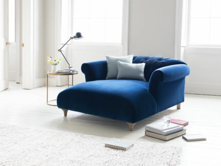 Tufted Back love seat sofa