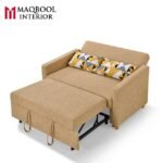 2 Seater Folding Sofa Cum bed