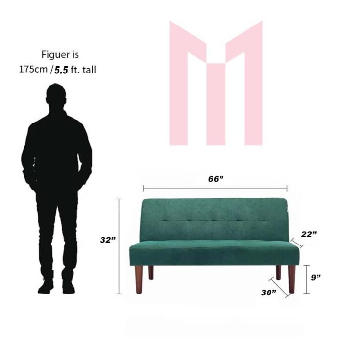 Sofa Cum Bed without Arm Sleeper Folding bed Mi26 - Image 4