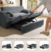 sofabed design with multifunction option